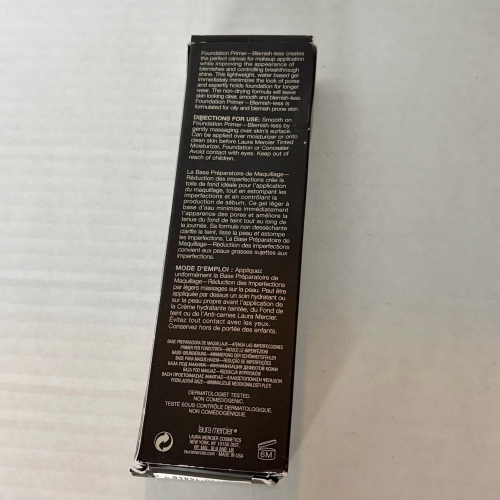 NIB Laura Mercier Foundation Primer Blemish-less 1.7 oz Lightweight Gel Makeup - Picture 6 of 9